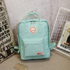 Kain kanvas Tas Ransel tas wanita Sederhana dan Elegan Jepang Korea pelajar SMA Tas Pelajar SMP casual ransel Tas Tamasya Tas Laptop