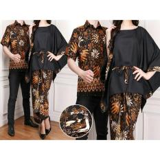 Kedai_baju Batik Couple / Batik Pasangan / Batik Ori Tina Coklat