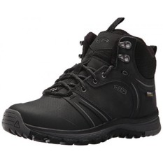 Keen Keen Wanita Terradora Wintershell-W Sepatu Daki Gunung, Hitam/Magnet, 8.5 M Kami-Internasional