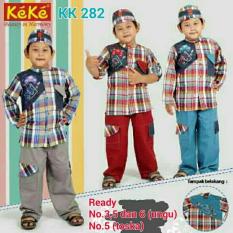 Kekesumut Baju Koko Katun Anak Laki Laki KK 282 Pusat Grosir Busana Muslim Keke Branded Original