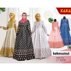 Kekesumut Gamis Dewasa 271 Pusat Grosir Busana Muslim Keke Busana Discount