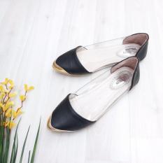 Bebbishoes-Mika Silky Flatshoes-Black