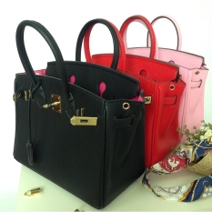 Kelly Baru Mempelai Wanita Tas Model Hermes (Klasik Hitam Besar 35 Cm)
