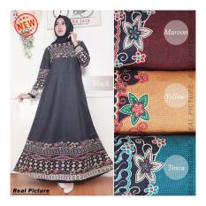 Kembar Gamis Maxi Dress Sarah- Tosca (No Pasmina )