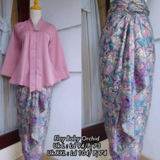 Kembar Stelan Kebaya Kutubaru Luna Dusty Ready Size M,L & XL
