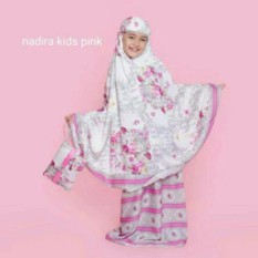 Kembar Stelan Mukena Anak Nadira Warna Pink