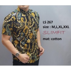 Kemeja Batik Pria Slimfit LS 267