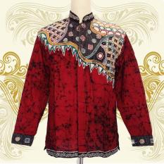 KEMEJA BATIK TULIS UJE KERAH KOKO - KMJ6015