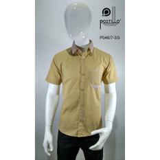 Kemeja Fashion Pria Slim Fit Postillo P046-7-SS