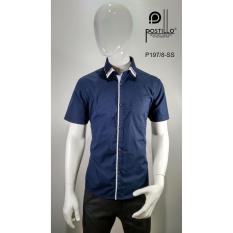 Kemeja Fashion Pria Slim Fit Postillo P197-8-SS