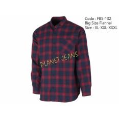 Kemeja Flanel Jumbo Pria - Fbs132