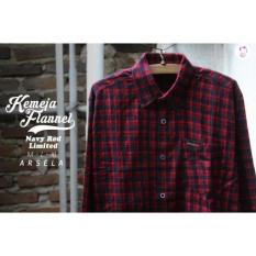 Kemeja Flannel Branded Murah Sumatera Kallimantan Surabaya Malang - Perxko