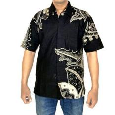 Kemeja Hem Batik Motif Daun 8