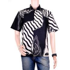 Kemeja Hem Batik Motif Daun Original 3