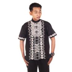 Kemeja Hem Batik Motif Daun Original 5