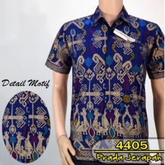 kemeja hem batik prada jerapah katun halus bagus BP4405