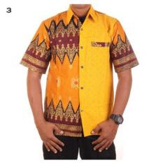Kemeja | Hem | Koko Batik Pria Kombinasi Barata