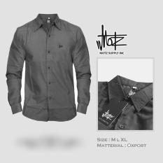 KEMEJA KASUAL MOTZ.INT LENGAN PANJANG HIGH QUALITY