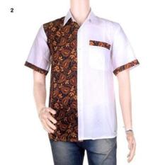 Kemeja Kerja | Kemeja Batik | Koko Pria Kombinasi Sandya - 02