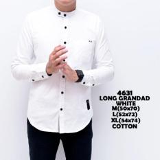 Kemeja Putih Panjang Pria Polos Katun Slimfit Murah