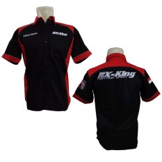 Kemeja Rxking Bikers Baju Yamaha Fashion Riders KRX001 BONUS Stiker Merch CADEL BANDUNG