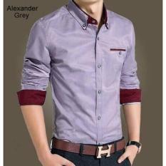 KEMEJA SLIM FIT ALEXANDER GREY XRAYCOM