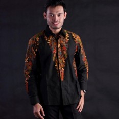 Fashion Pria Kemeja Formal Baju Kerja Lengan Panjang Kemeja Batik Kembang Sepatu Hitam SP393 Kemeja Batik Lengan pendek dengan DESAIN EKSKLUSIF dan ELEGAN