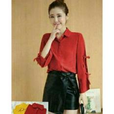 Kemeja/Blouse Wanita MS Viska - Red