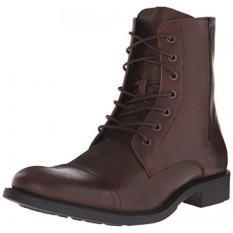 Kenneth Cole Tidak Terdaftar Mens Blind Turn Combat Boot, Brown, 10 M KAMI-Internasional