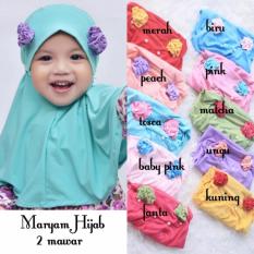 Kerudung Anak Bayi Maryam / Jilbab Anak Bayi / Jilbab Bayi / Hijab Pashmina Instan Anak
