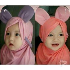 Kerudung Anak Bayi miki poni / Jilbab Anak Bayi / Jilbab Bayi / Hijab Pashmina Instan Anak