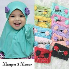 Kerudung Anak Bayi maryam Jilbab Anak Bayi / Jilbab Bayi / Hijab Pashmina Instan Anak