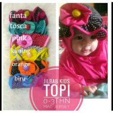 Kerudung polka Anak Bayi / Jilbab Anak Bayi / Jilbab Bayi / Hijab Pashmina Instan Anak