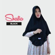 Kerudung Hijab Syari Terbaru Khimar Shafia/ Black