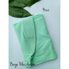 Kerudung Jilbab Instan Bergo Polos Antem Mint