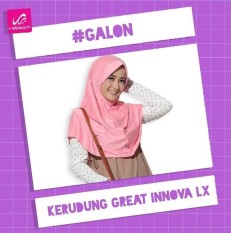 Kerudung / Jilbab Rabbani Great Innova LX ( Size S)