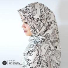 Kerudung segiempat motif corak / jilbab motif / Tiung Mode / TM-381