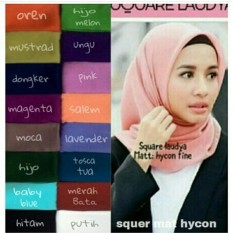 Kerudung Segiempat Paris