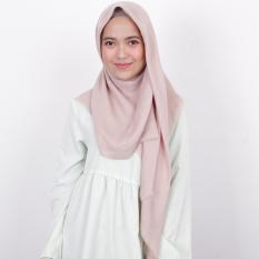 Kerudung Segiempat Rawis Zoya - Kerudung Unvinised Swarovsky Khaki