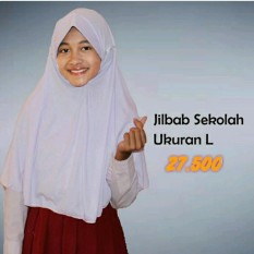 Kerudung Sekolah Anak Size L