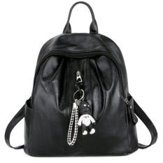 KGS Tas Ransel Wanita Casual Kerja Black Bear - Hitam