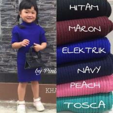 Khalila Dress | Baju Rajut Anak | anak dress | murah atasan | panjang wanita