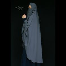 Khimar Jumbo syari Free Cadar