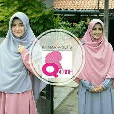 Khimar Segiempat Syar'i - Jilbab Syar'i - Jilbab Wolfis