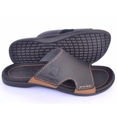 Kickers Sandal Slip Pria Sandal Pria Slip On Slippers- Sandal Slip 333 - Hitam