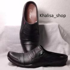 Kickers Sepatu Sandal Pria Kulit Asli Model KR 730 Black