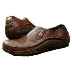 Kickers Sepatu Slip on Boots Pria Kulit Asli Model KC 065 KPY - Kulit Jeruk