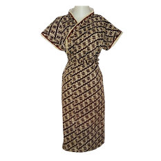 KimChi - Kimono Batik Javanese Style Motif 002 - Coklat
