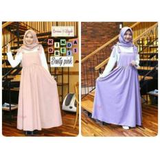 Kinda Overall Long Skirt/Rok Kodok Muslim/Rok Panjang Remaja Muslim/Baju Murah