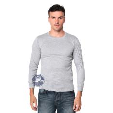Kingsman Kaos Pria T-Shirt Lengan Panjang Premium Polos Kaos Distro Panjang